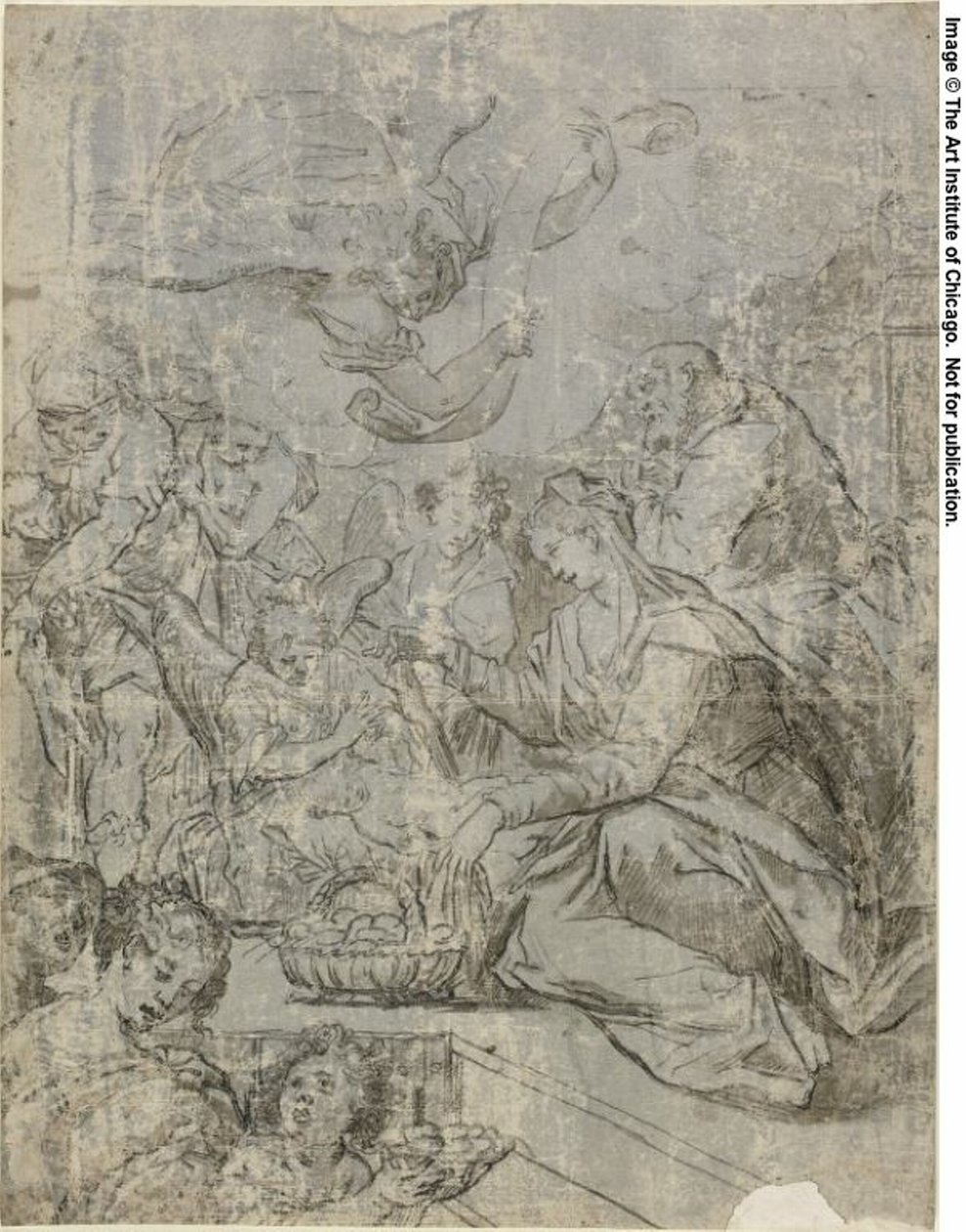 Nativity av Matteo Rosselli