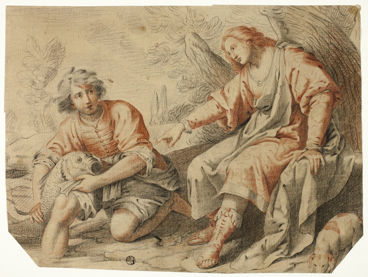 Tobias och ängeln av Matteo Rosselli