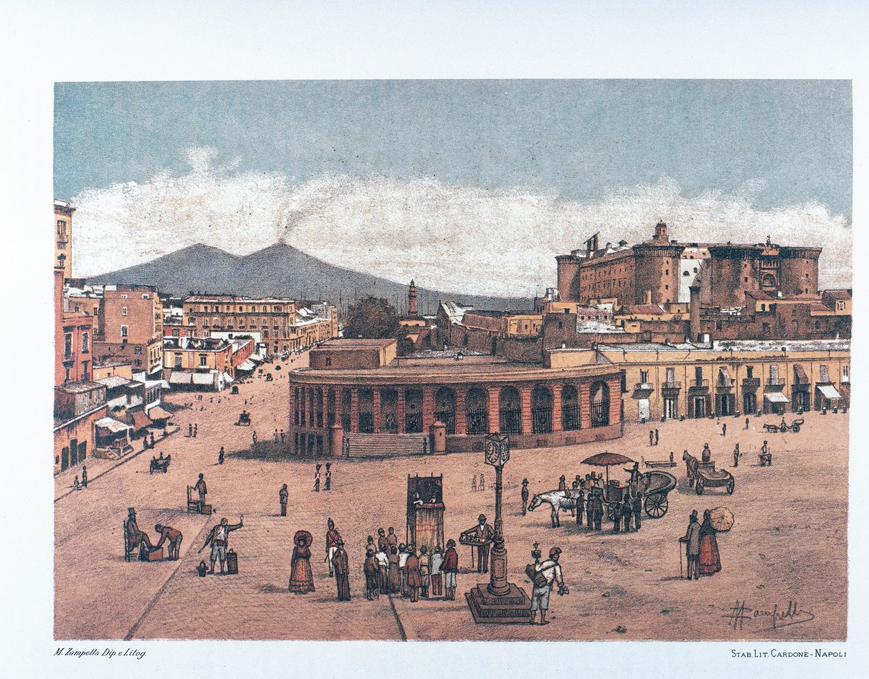 Italien, Neapel, Storgardet av Matteo Zampella