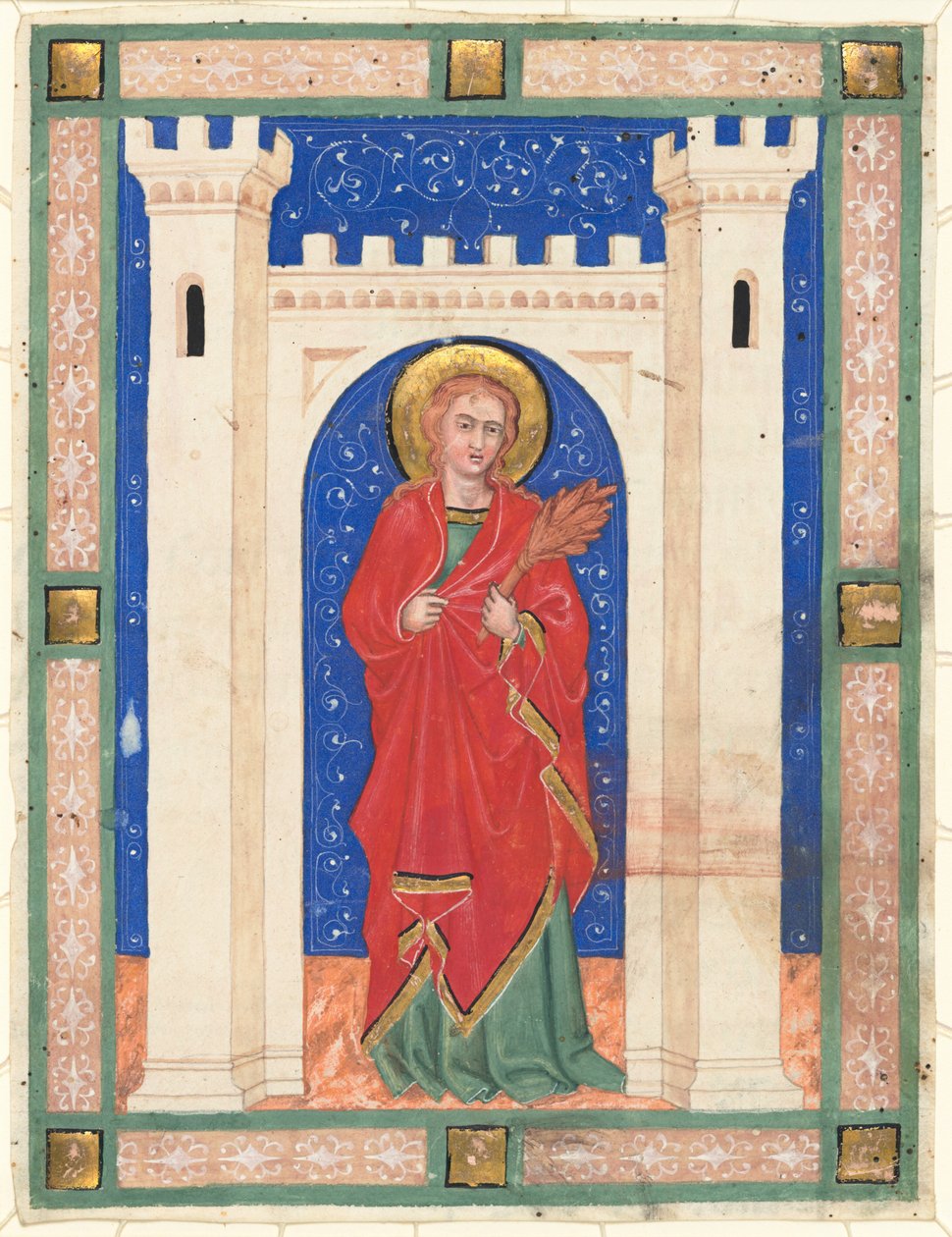 Heliga Susanna av Matteo di ser Cambio