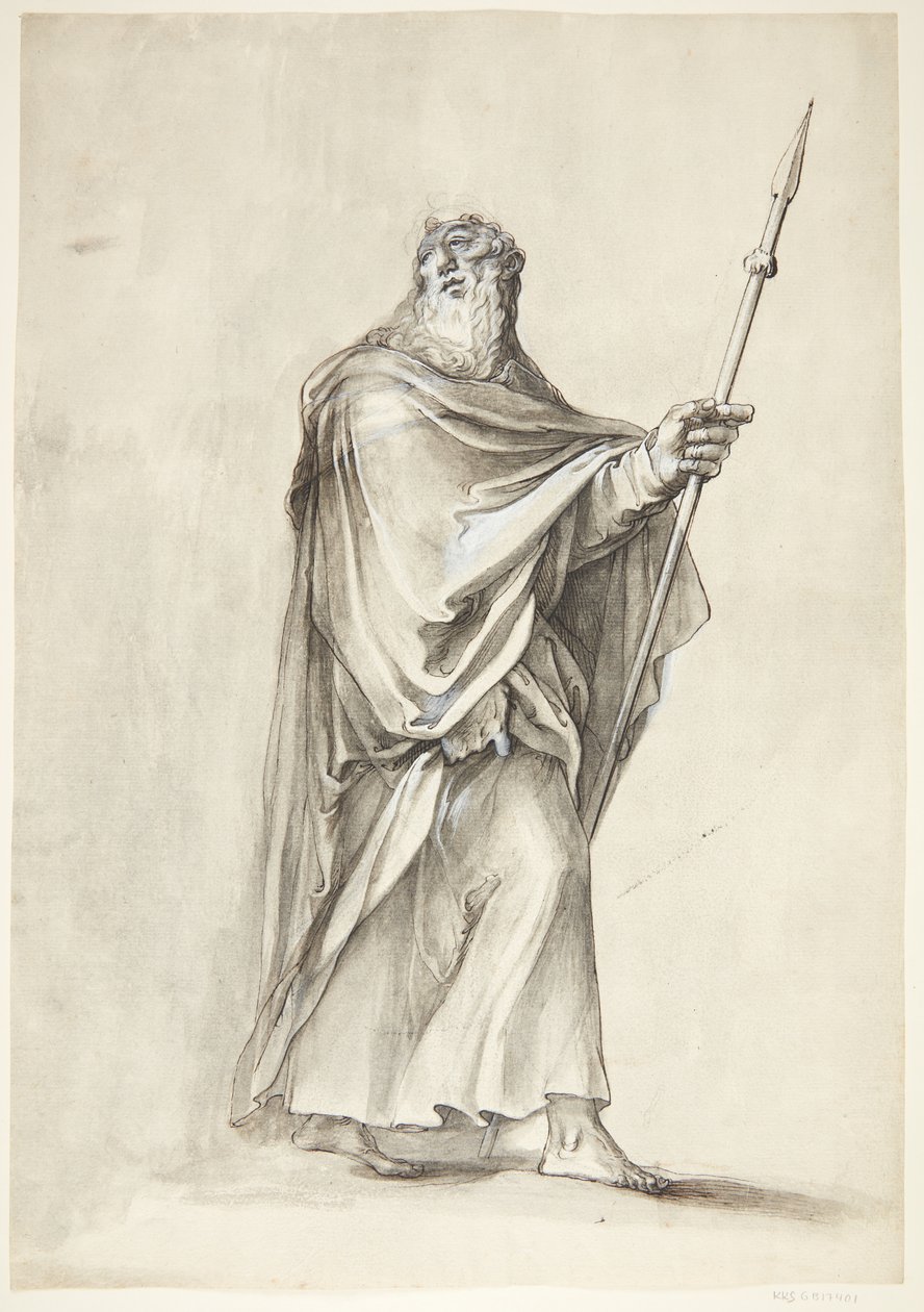 Jesus och de 12 apostlarna: Mathias av Matthäus Gundelach