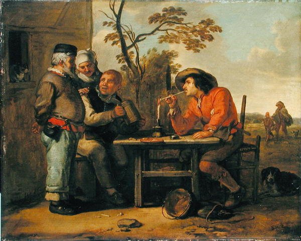 Restaurang i trädgården av Matthias Scheits