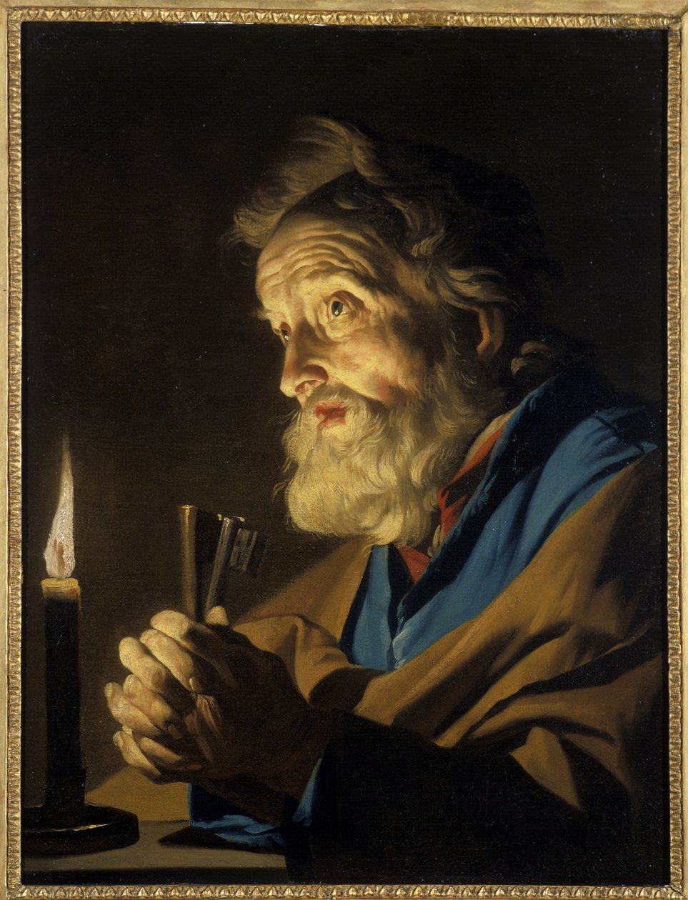 Den ångerfulle Peter av Matthias Stomer
