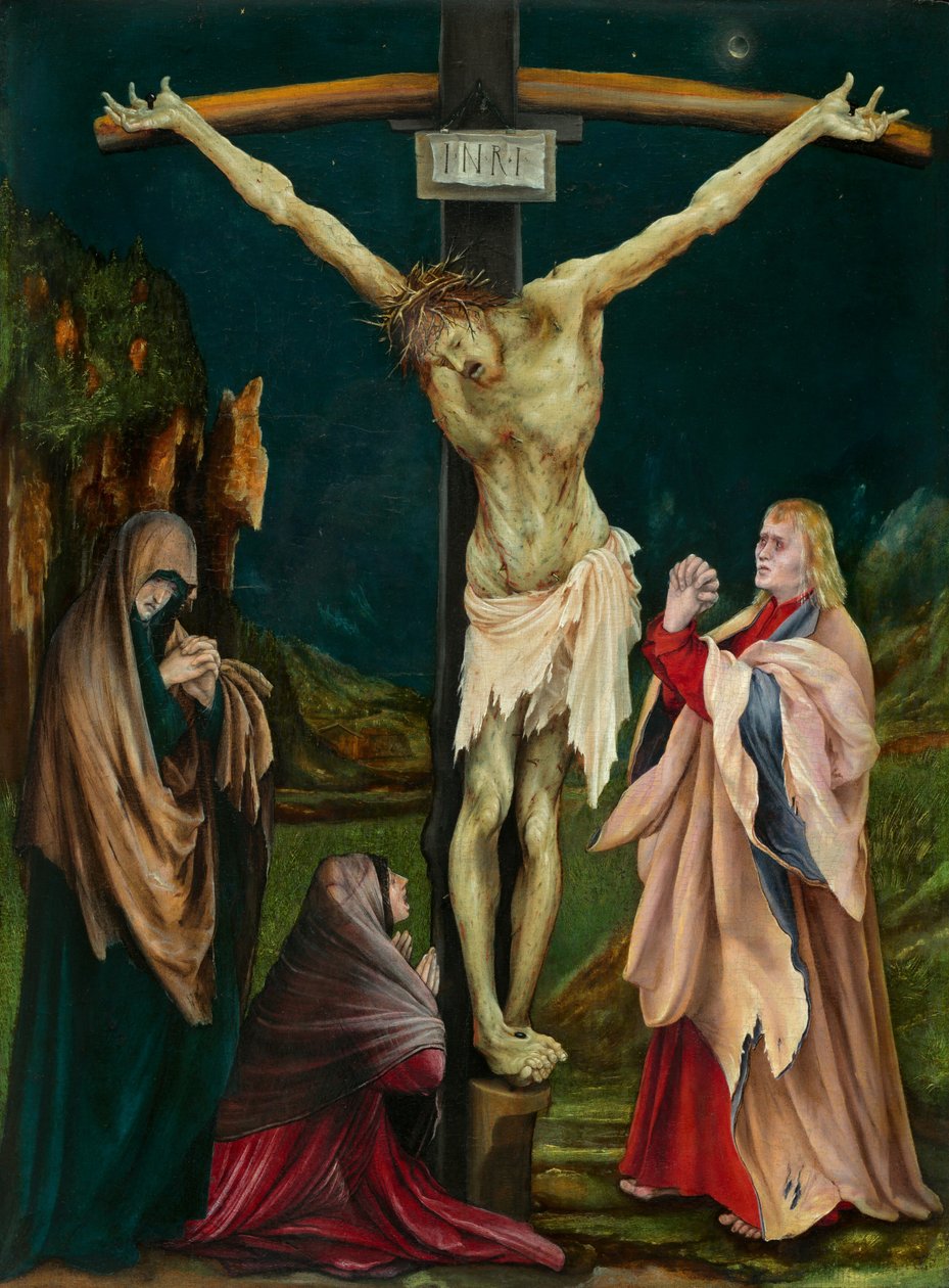 Den lilla korsfästelsen av Matthias Grünewald