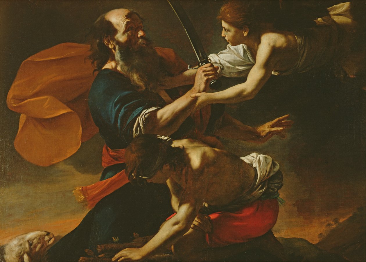Isaks offer av Mattia (1613 99) Preti