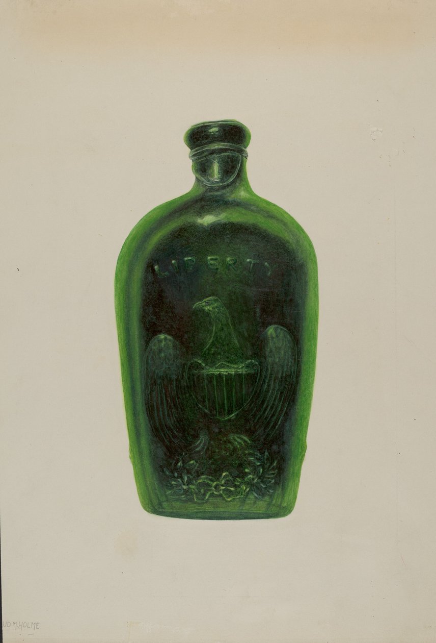 "Liberty"-flaska av Maud M. Holme