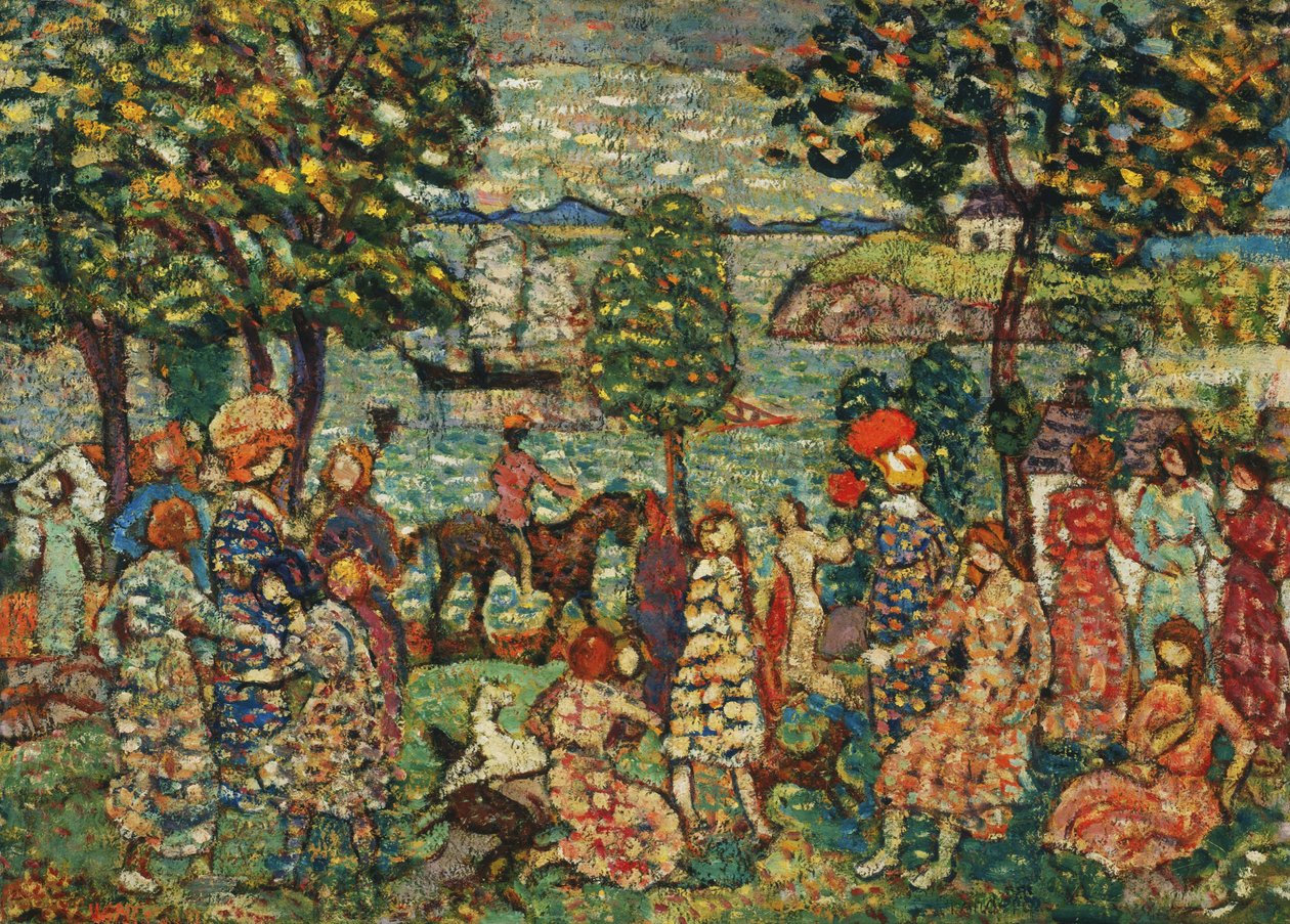 Fantasy av Maurice Brazil Prendergast
