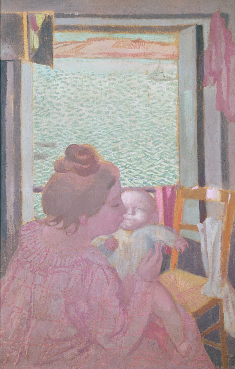 Moderskap vid fönstret, 1901 av Maurice Denis