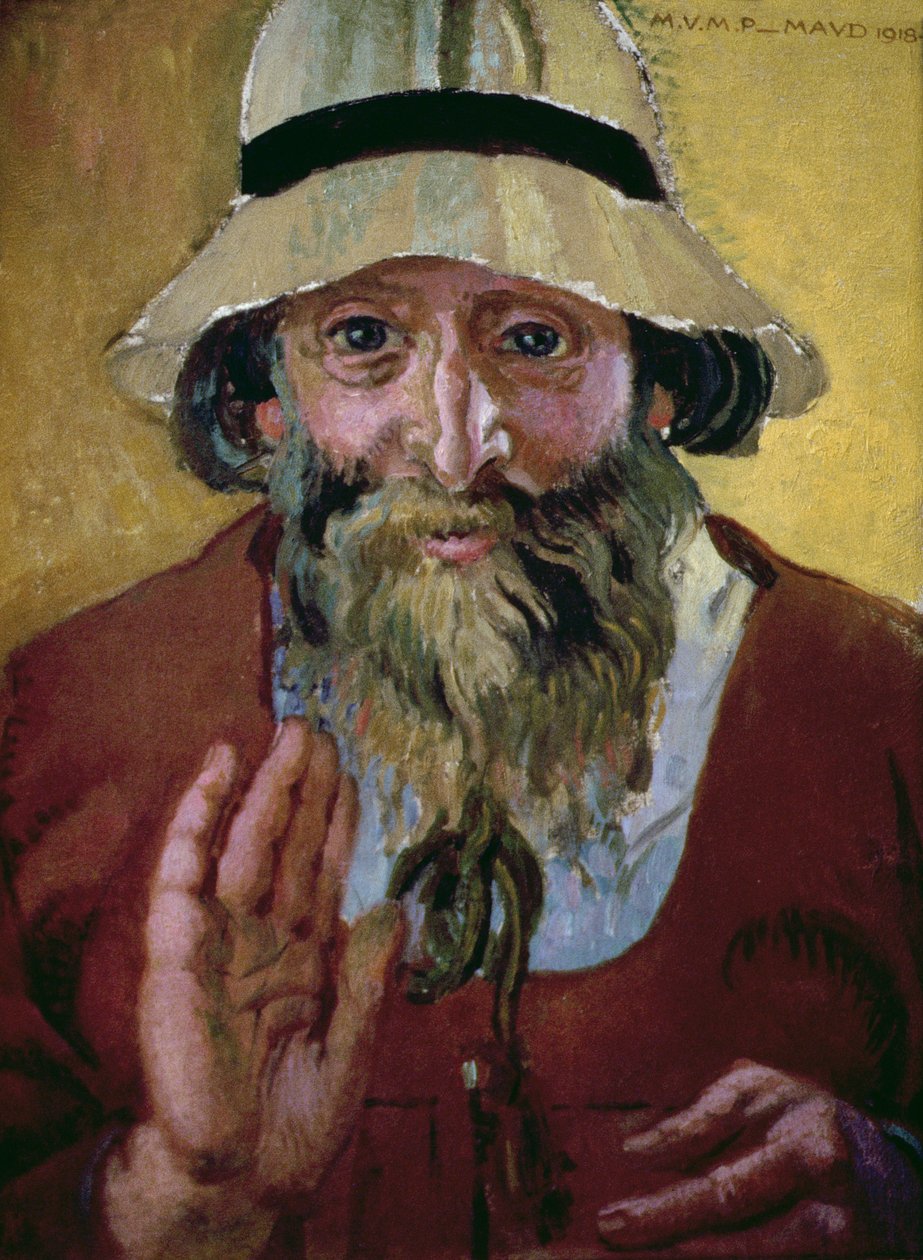 Porträtt av Paul Serusier (1864-1927) 1918 av Maurice Denis