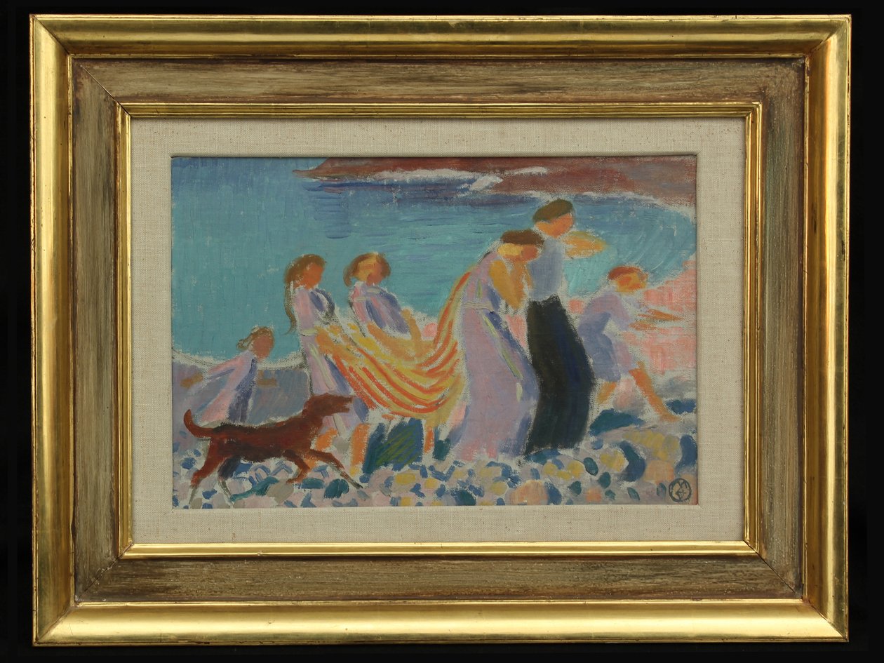 Revelry on the Beach, c.1905 av Maurice Denis