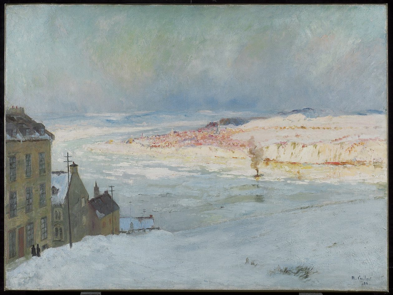 Levis från Quebec, 1906 av Maurice Galbraith Cullen