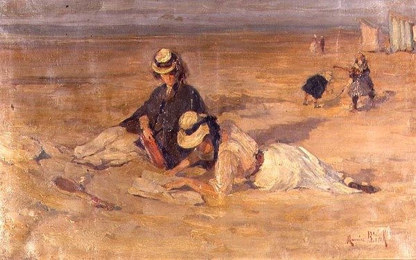 På stranden av Maurice Blieck