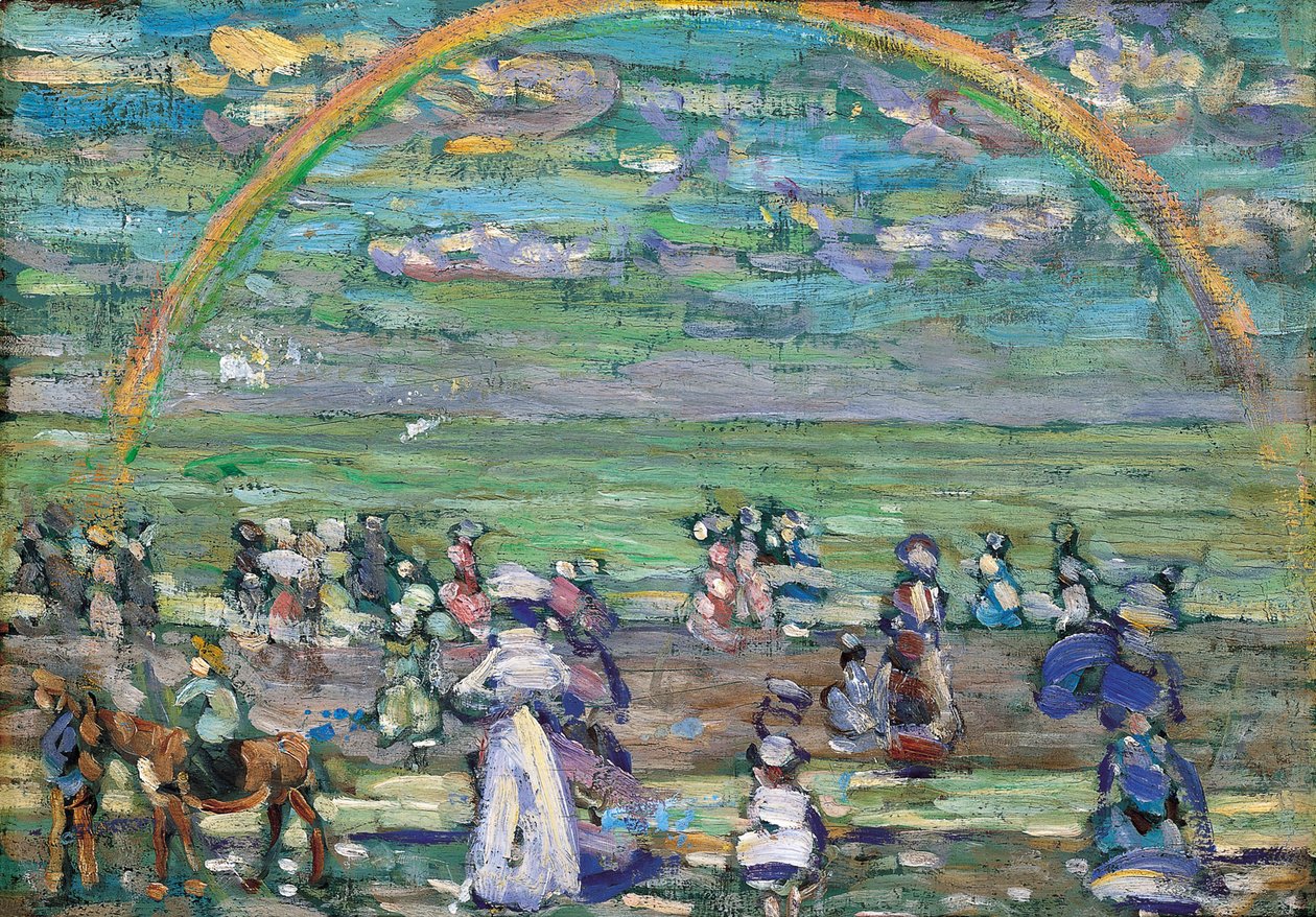 Regnbåge, 1905 av Maurice Brazil Prendergast