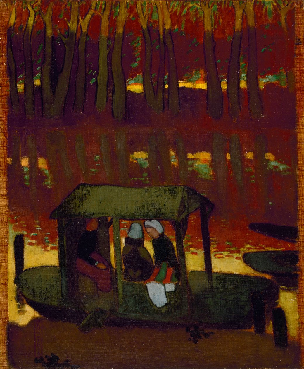 Aftonminne I, 1890 av Maurice Denis