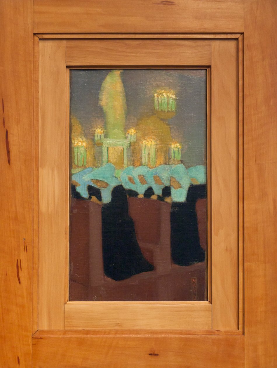 Morgonmässa (nunnor i bön) av Maurice Denis