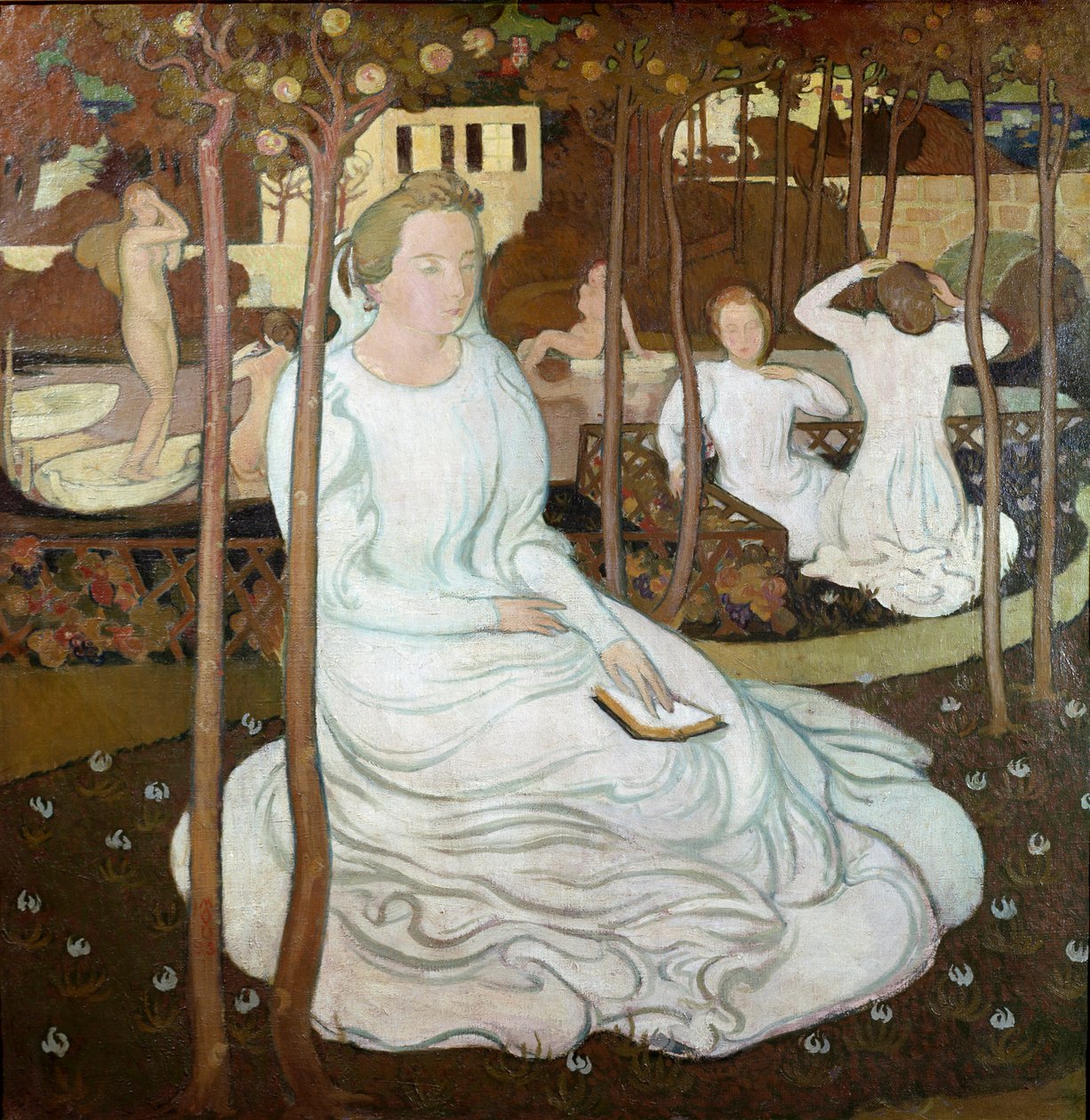 Orchard of the Wise Virgins av Maurice Denis