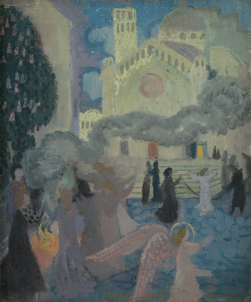 Penance, ca 1896 (olja ombord) av Maurice Denis