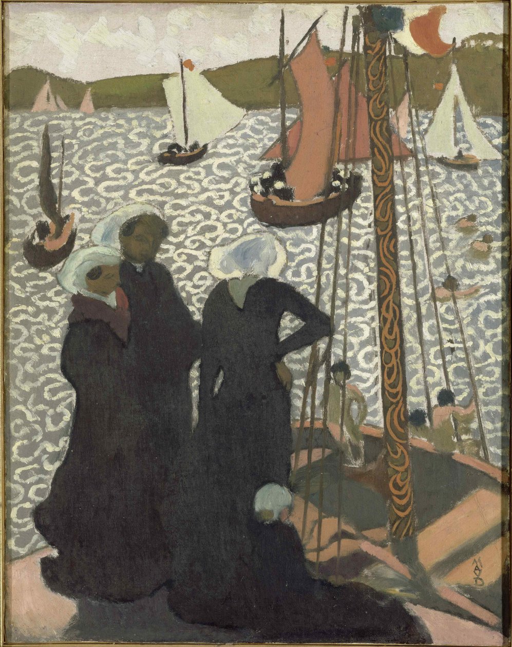 Regattor vid Perros-Guirec Regattor vid Perros-Guirec, 1892. av Maurice Denis