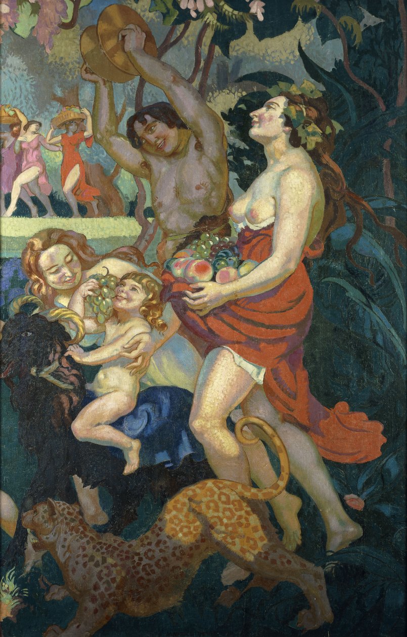 Den kungliga tigern; Le Tigre Royal, av Maurice Denis
