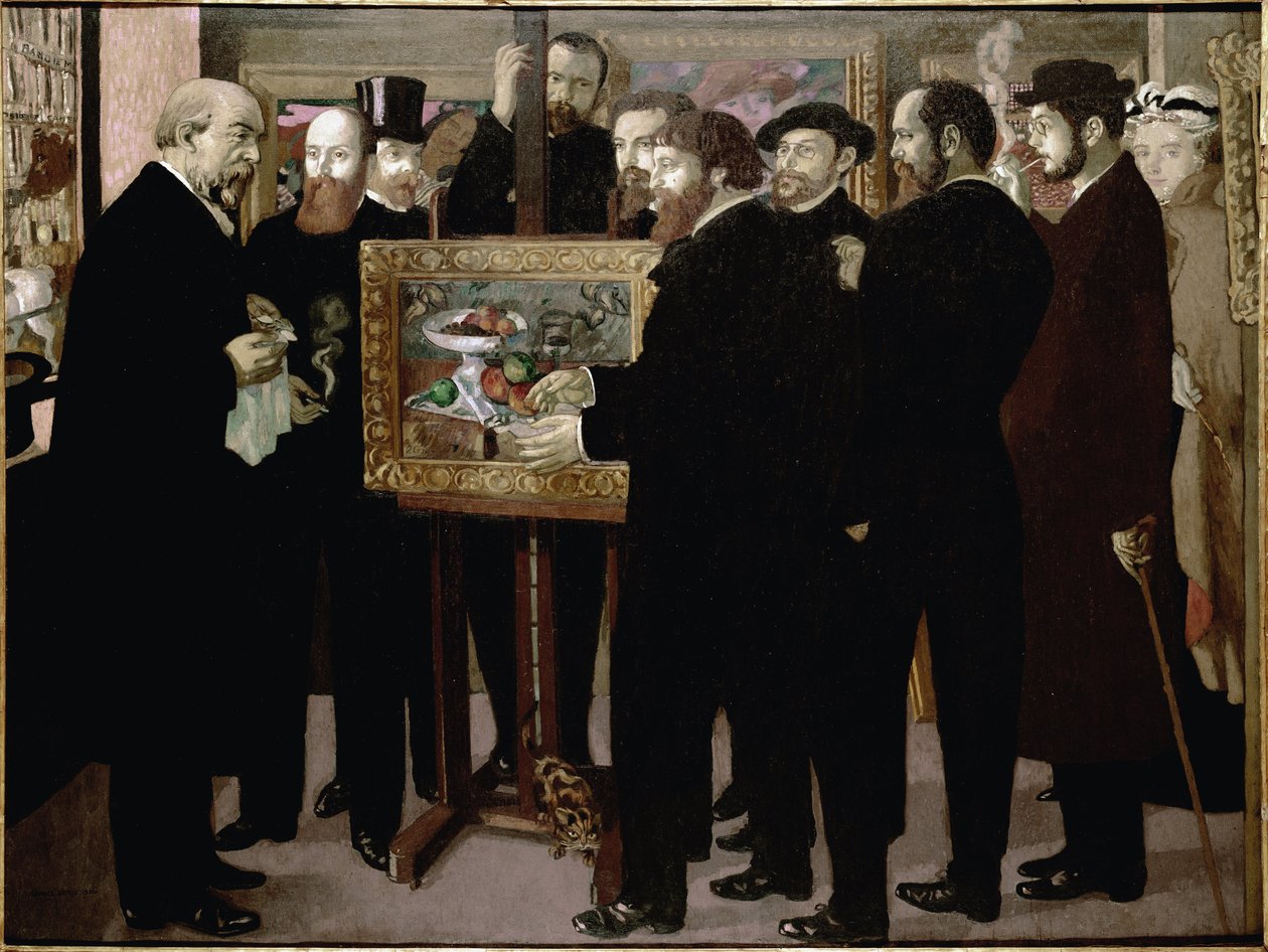 Hyllning till Cezanne av Maurice Denis