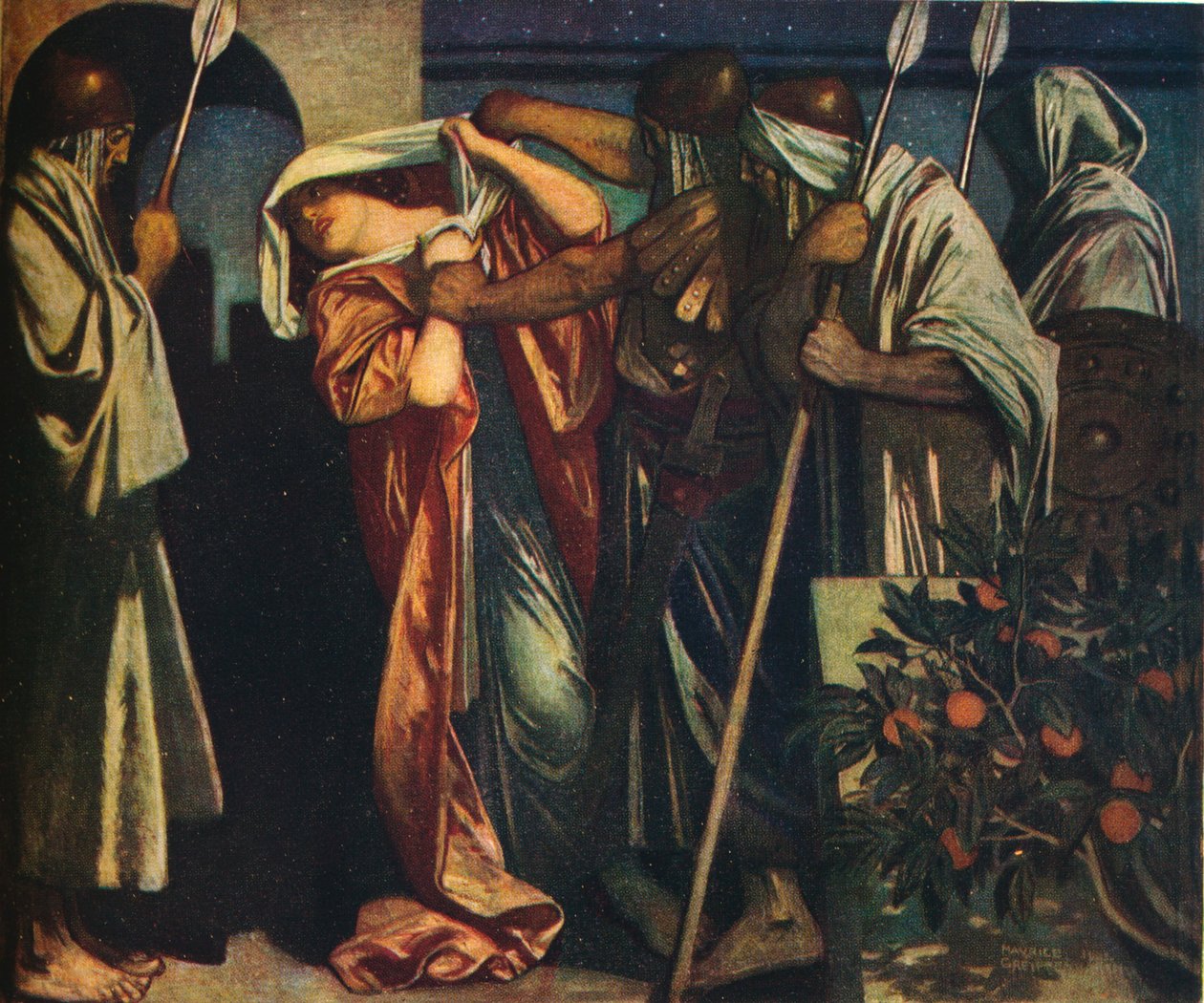 Sulamiten, c1882-1924, 1924 av Maurice Greiffenhagen