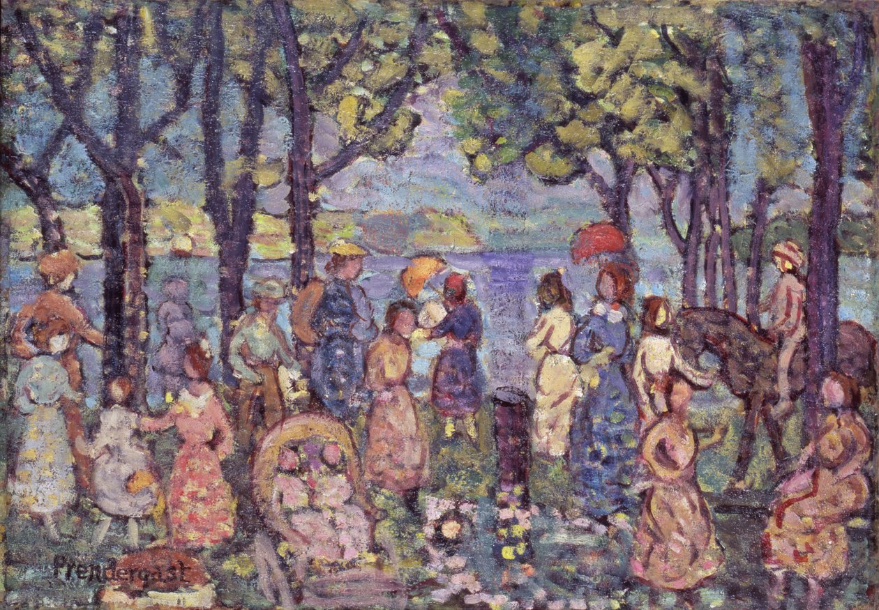 Sommar, New England av Maurice Prendergast