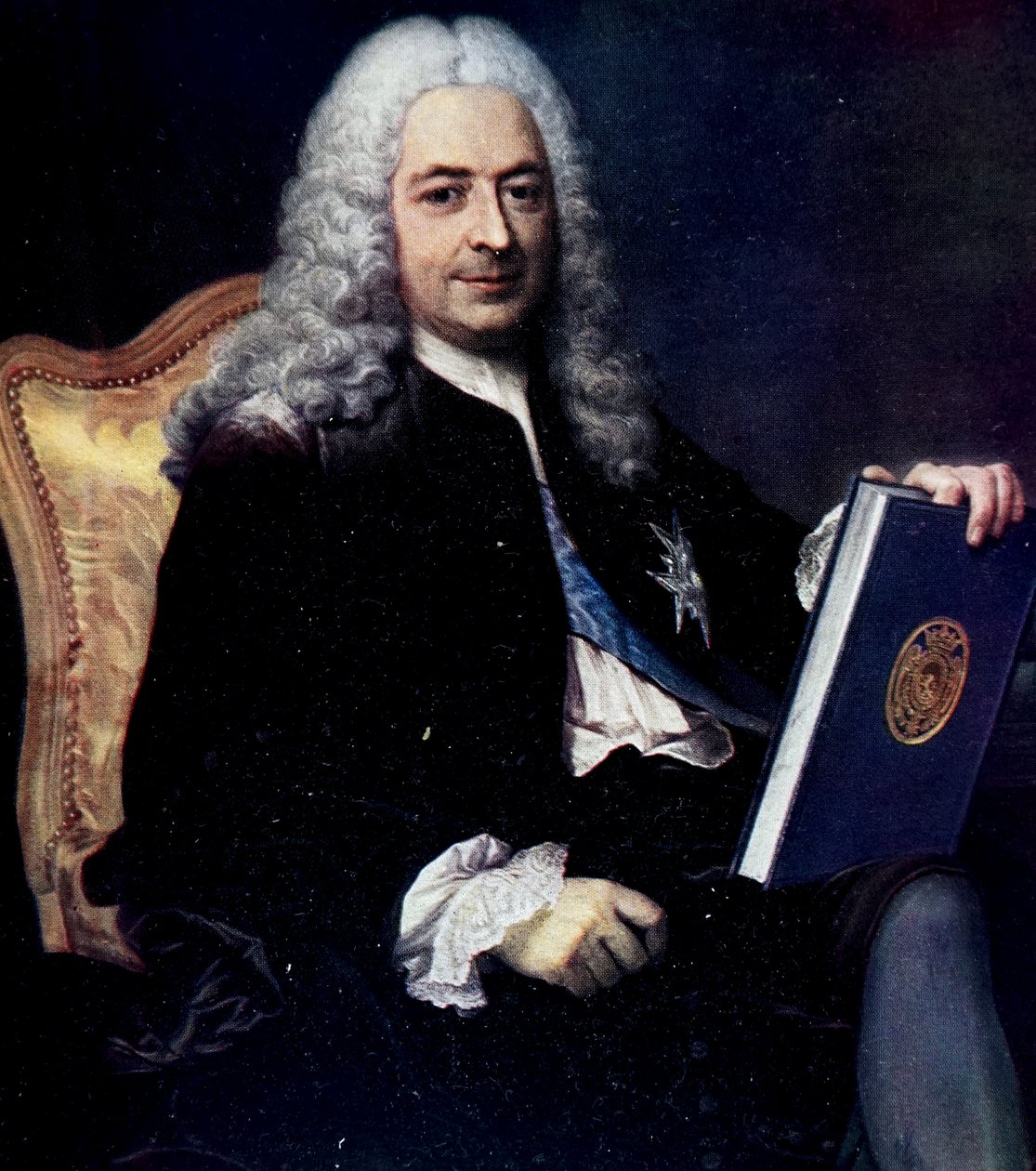 Philibert Orry av Maurice Quentin de La Tour