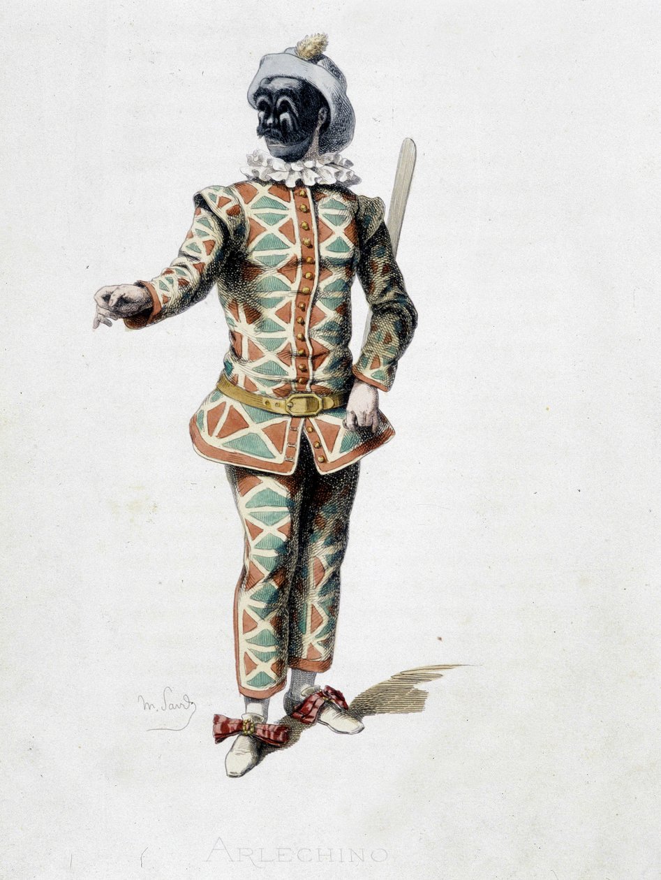 Arlechino (Harlequin) av Maurice Sand
