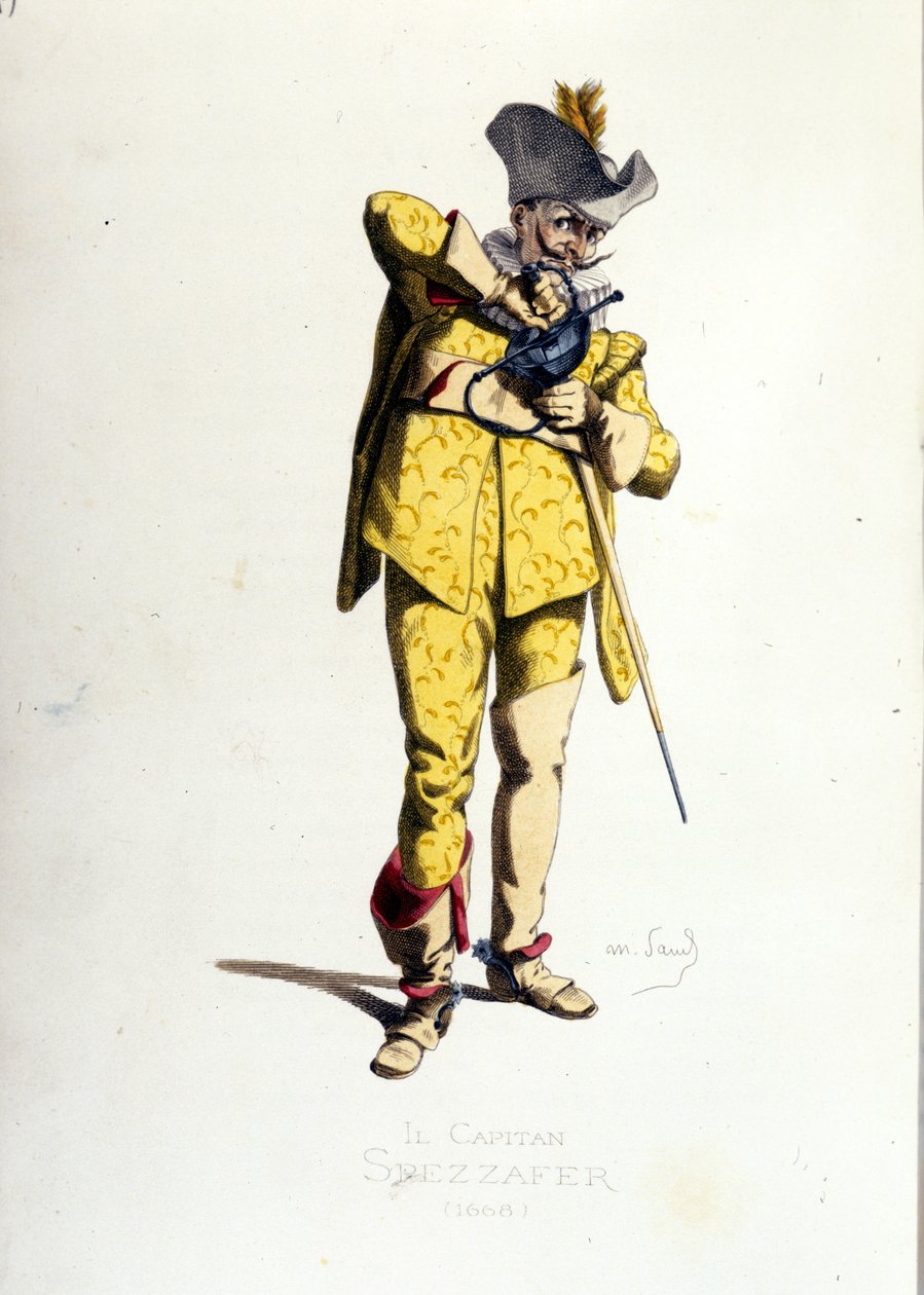 He Capitan Spezzafer (Captain Fracasse) av Maurice Sand