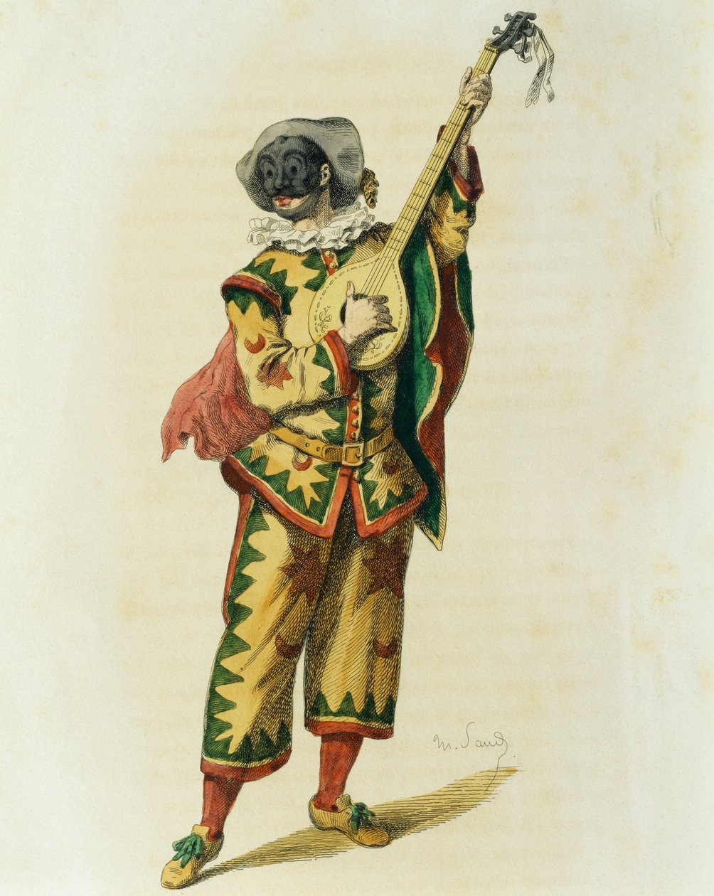 Trivellino 1645, av Maurice Sand (1823-1889) av Maurice Sand
