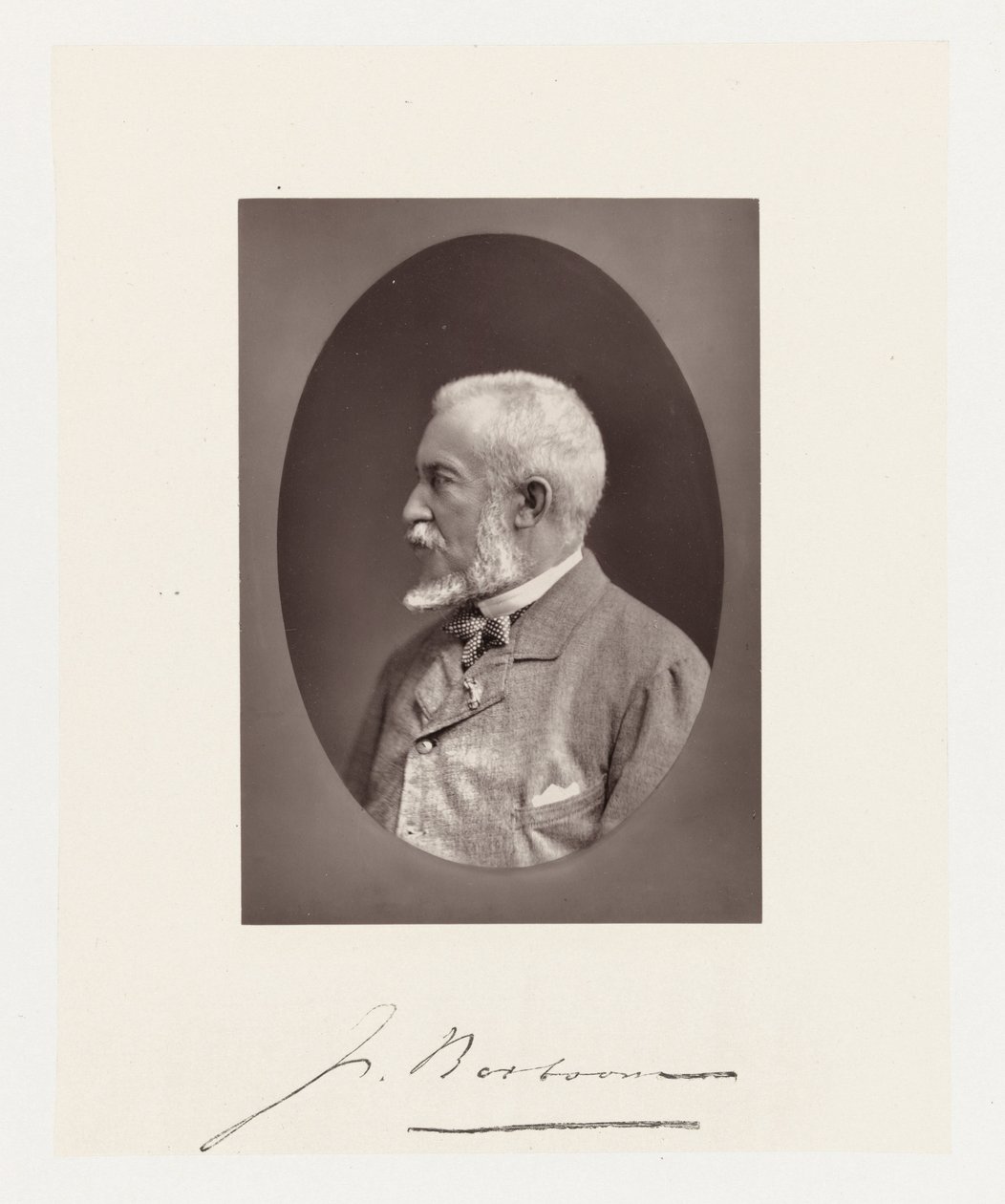 Porträtt av Johannes Bosboom av Maurits Verveer (attributed to)