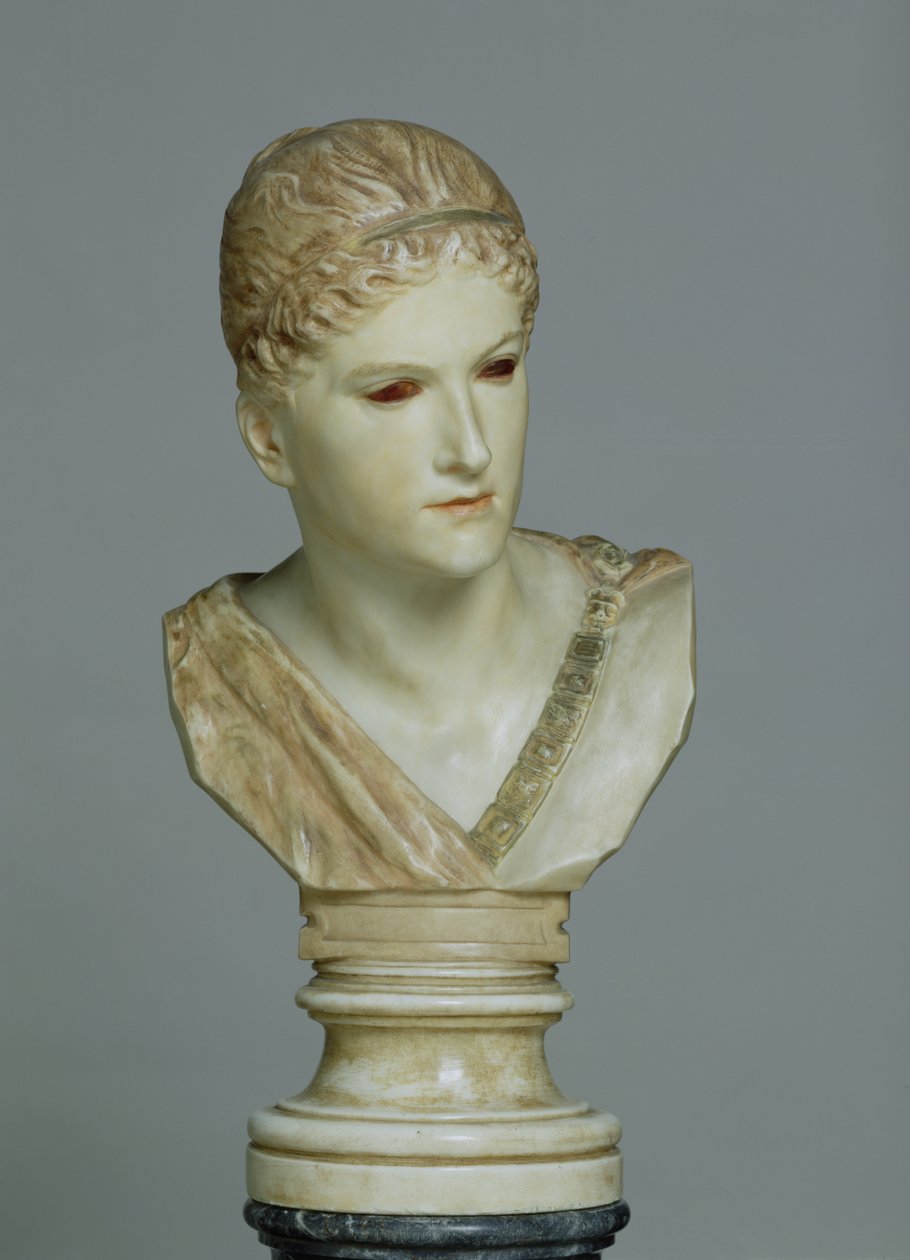 Cassandra, ca 1895 (marmor) av Max Klinger