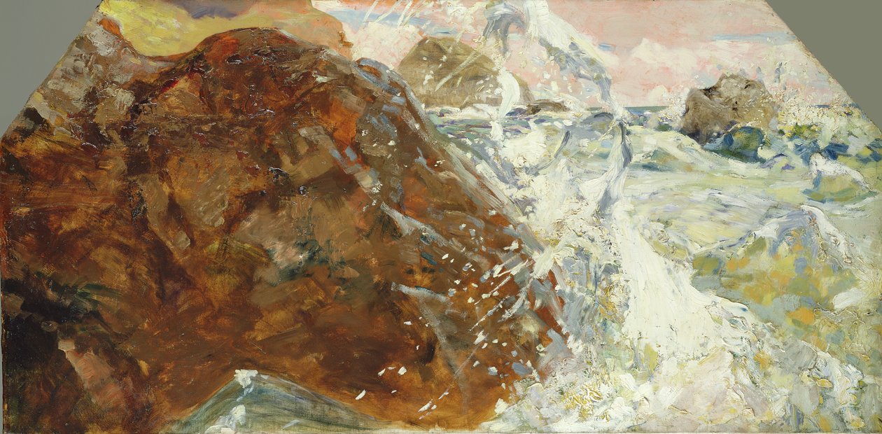 Surfen, 1884-85 av Max Klinger