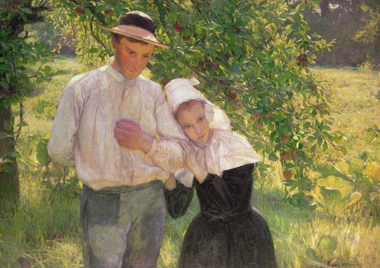 Konvalescenten, 1896 av Max Kurzweil