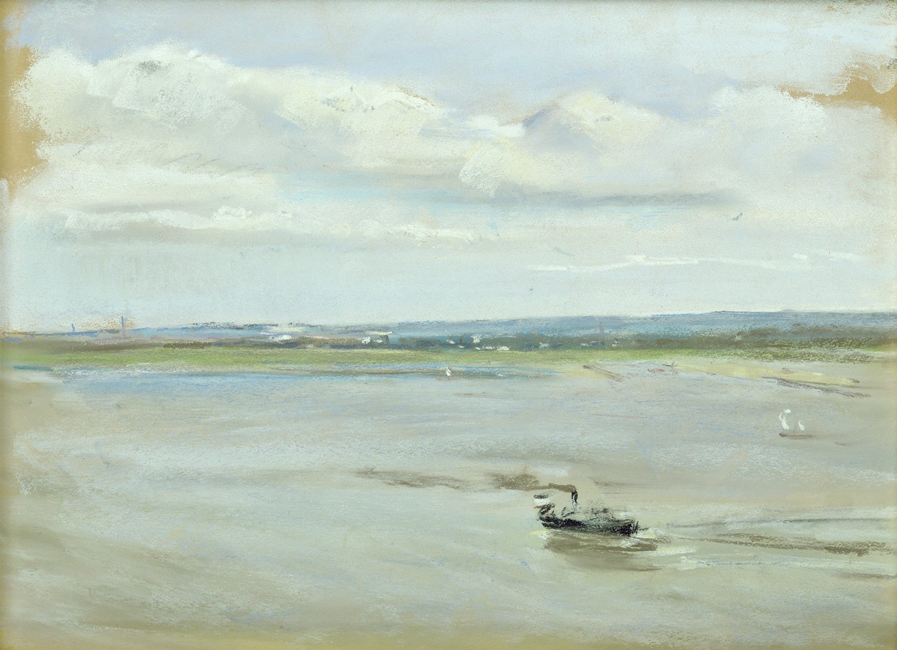 Efter regnet, 1902 (pastell på papper) av Max Liebermann