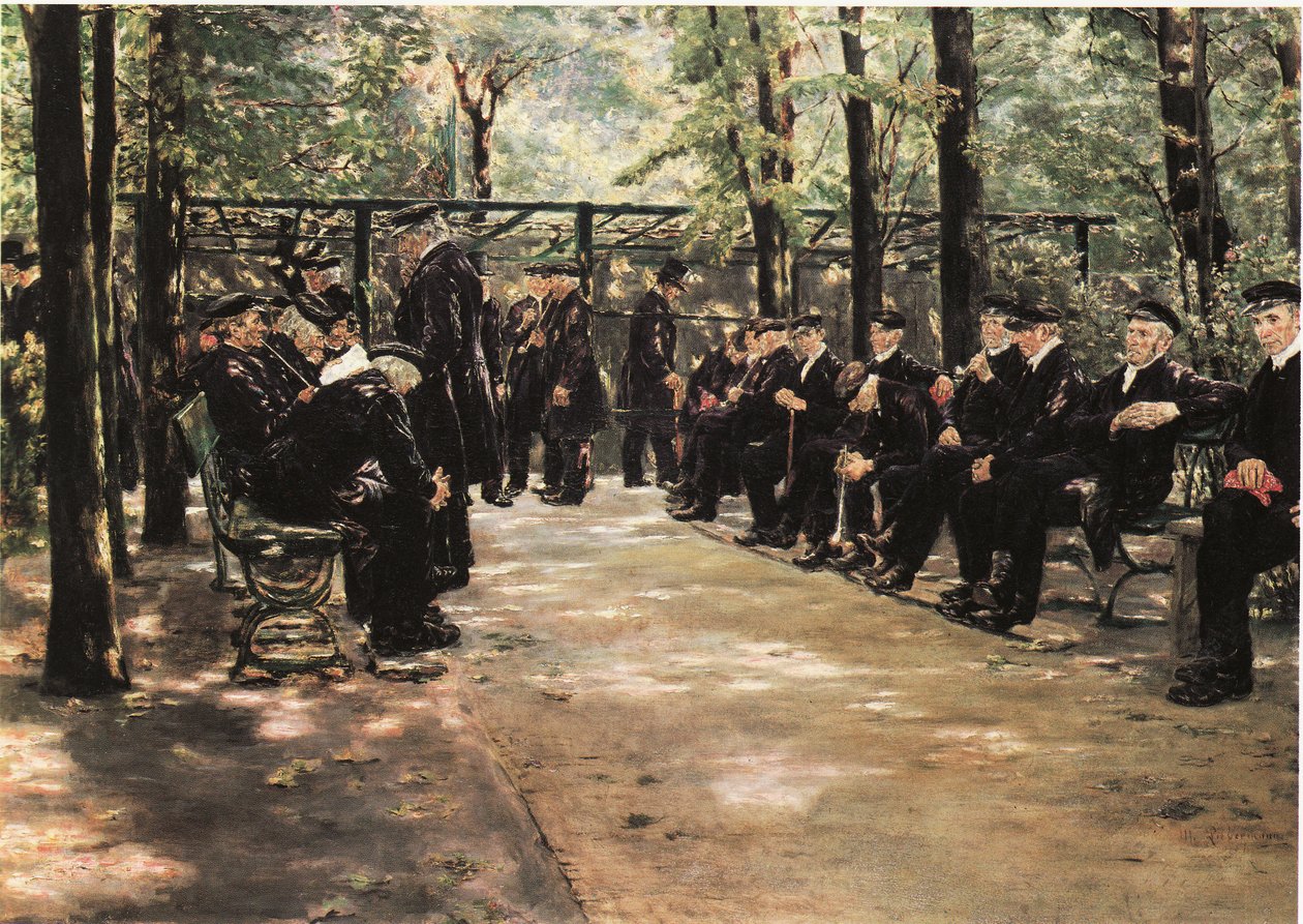 Altmännerhaus in Amsterdam av Max Liebermann