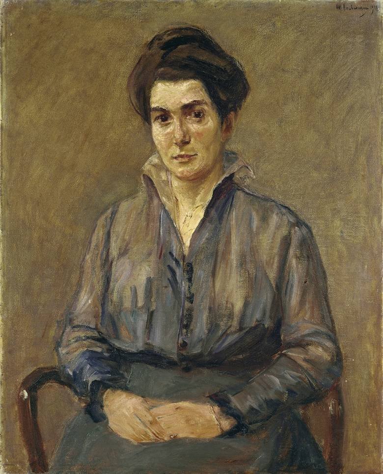 Bildnis Cäcilie Markus  av Max Liebermann