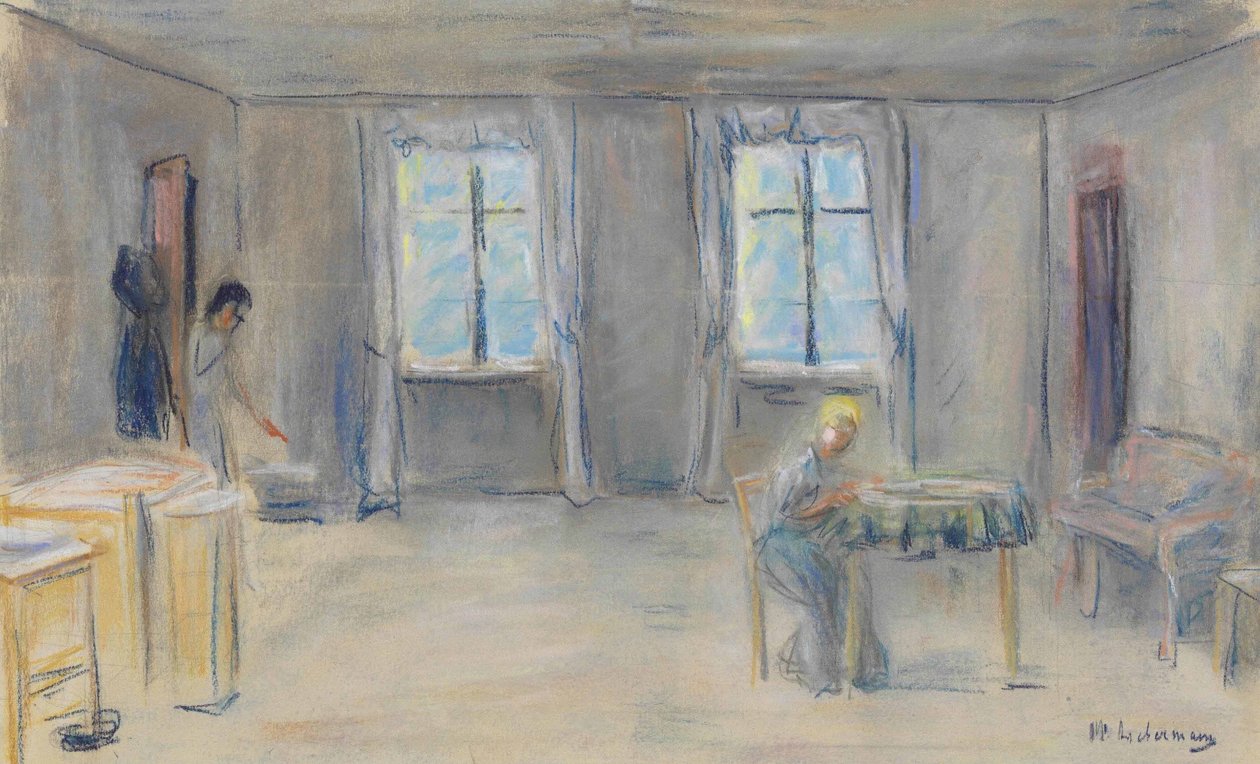 Gastzimmer av Max Liebermann