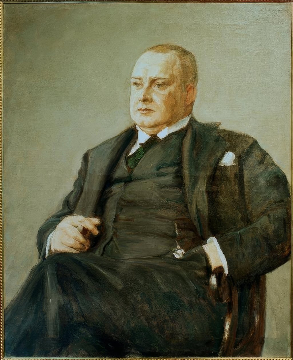 Porträt Otto Wolff av Max Liebermann
