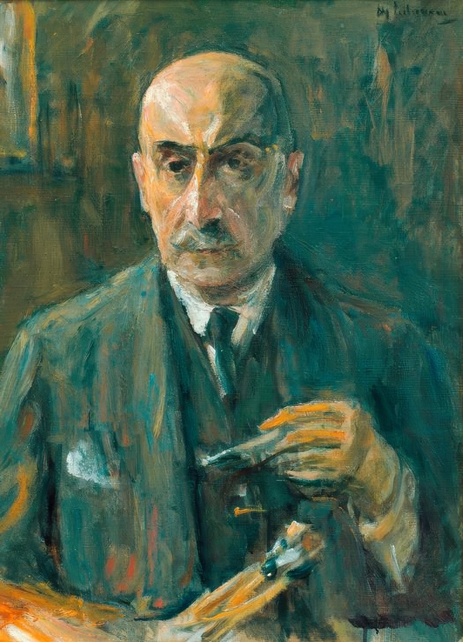 Självporträtt av Max Liebermann