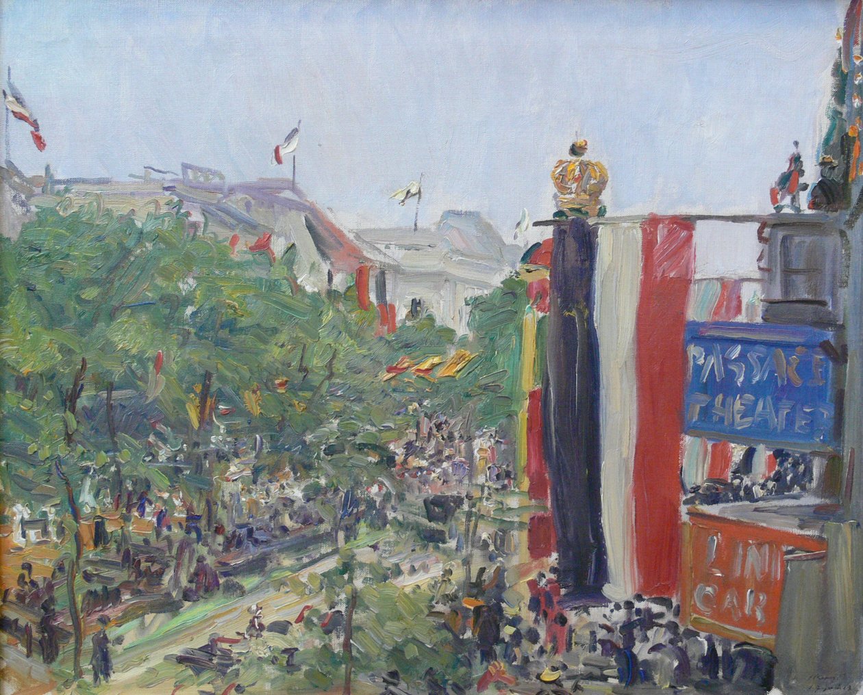 Unter den Linden av Max Slevogt