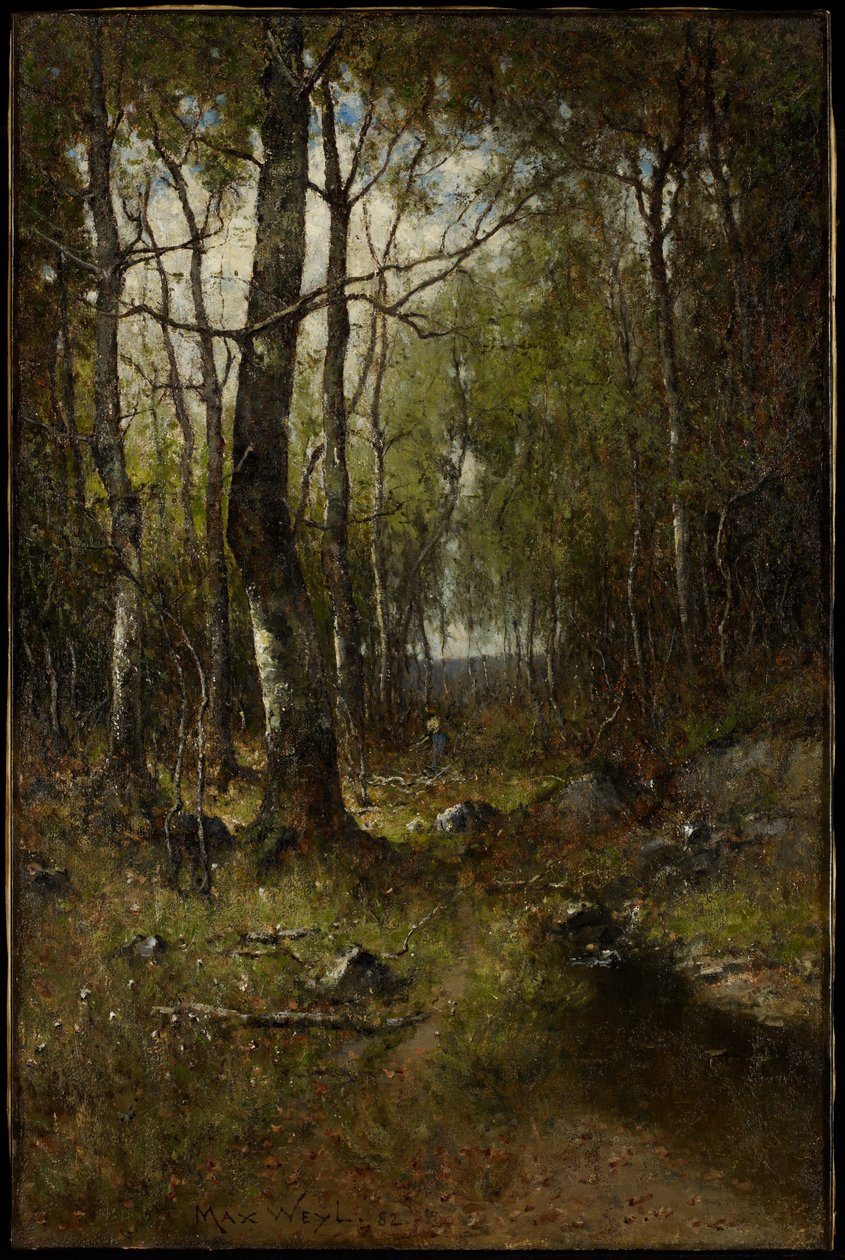 Temple Woods, 1882 av Max Weyl