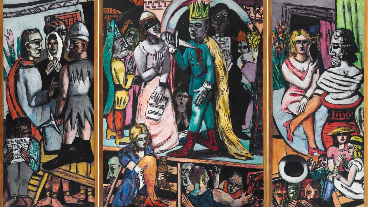 Skådespelare av Max Beckmann