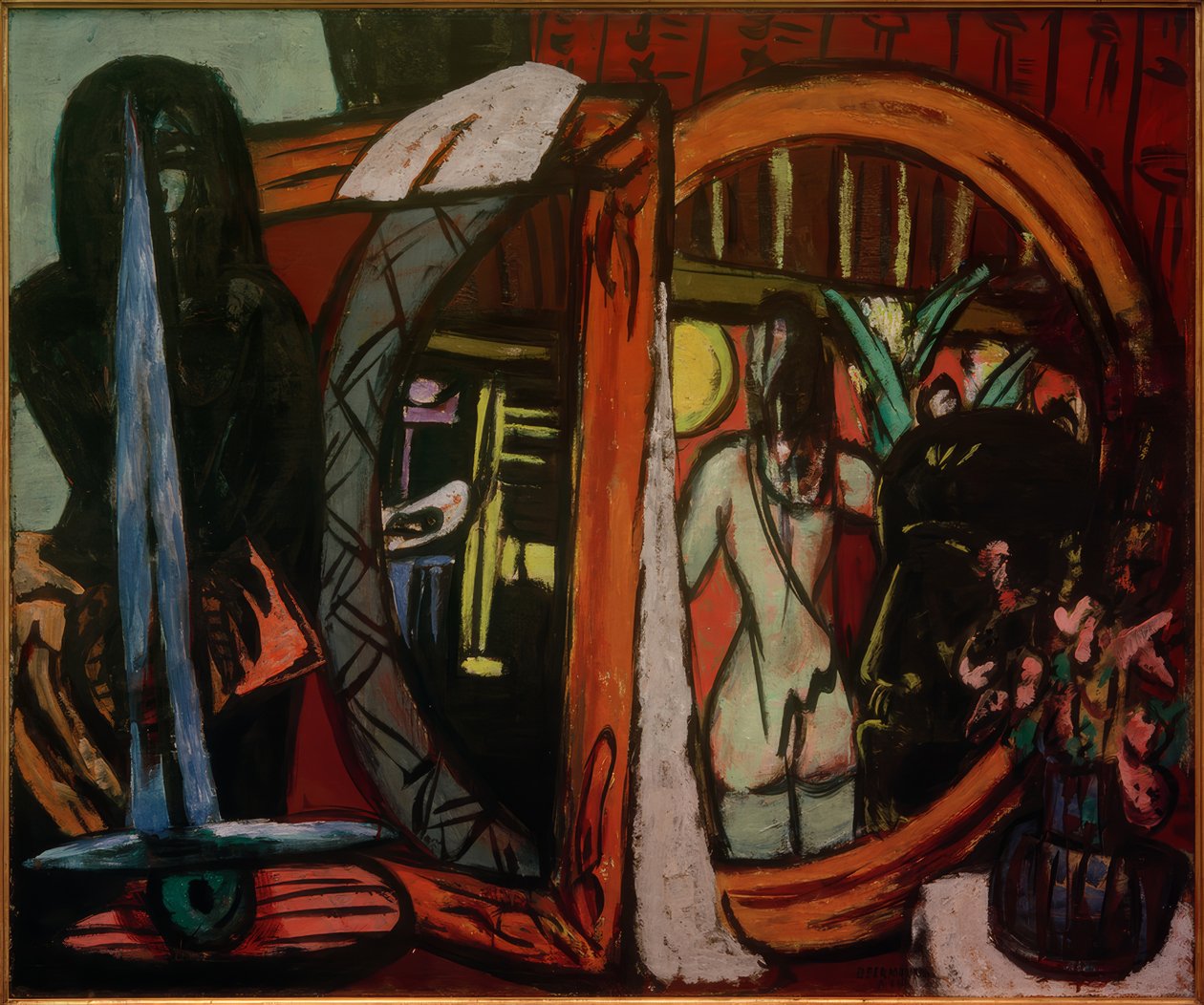 Skulpturstudio av Max Beckmann
