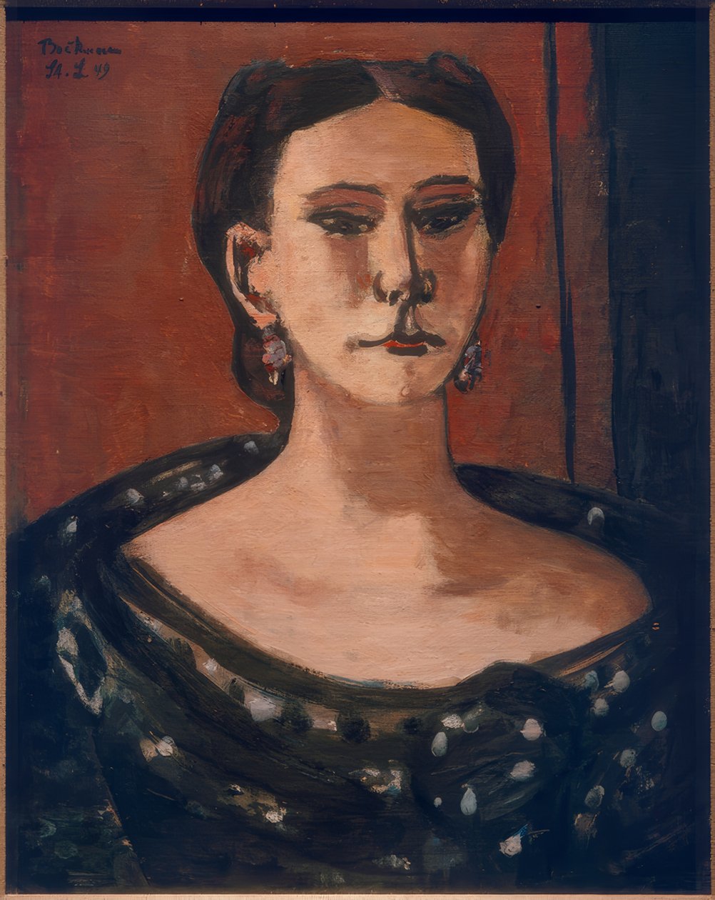 Porträtt av Louise Pulitzer av Max Beckmann
