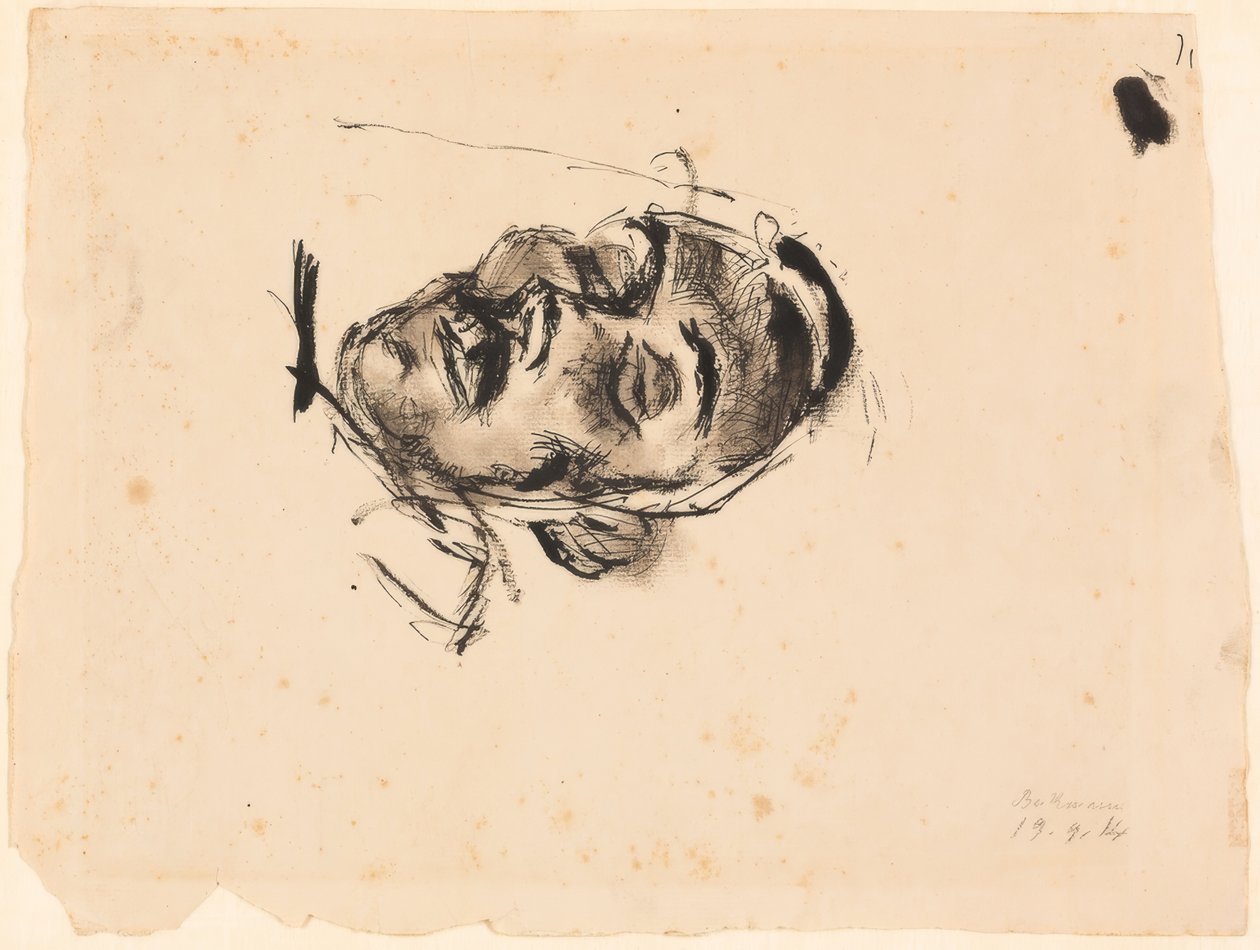 Död ryss av Max Beckmann