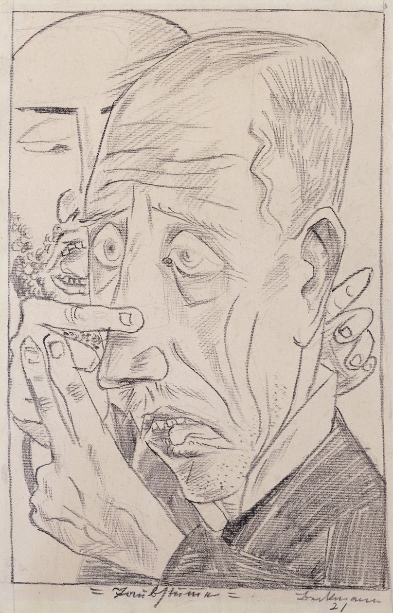 Dövstum; Taubstumme av Max Beckmann