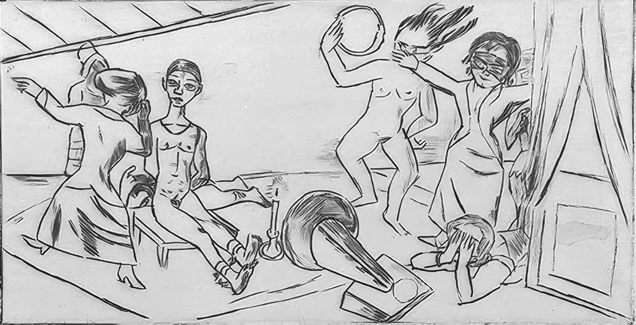 Drömmen II av Max Beckmann
