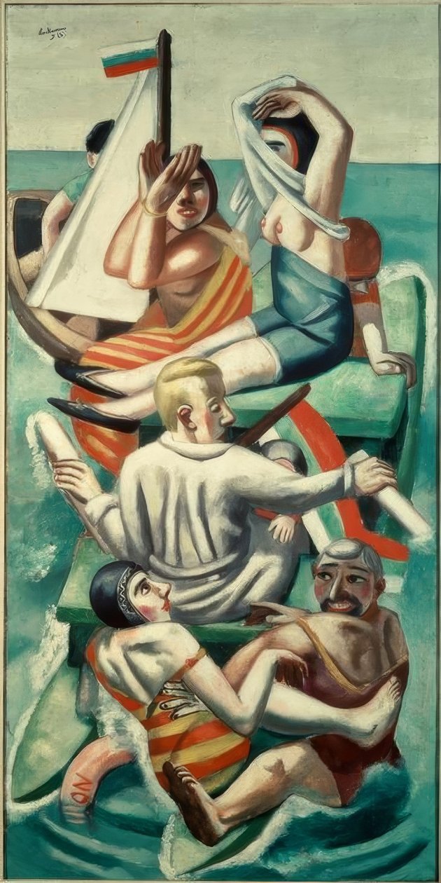 Båten av Max Beckmann