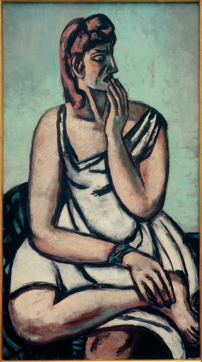 Den rädda av Max Beckmann